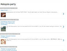 Tablet Screenshot of malaysiaparty.blogspot.com