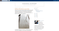 Desktop Screenshot of logosolsupport.blogspot.com