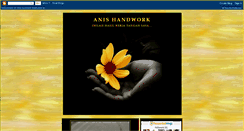 Desktop Screenshot of aniscreation.blogspot.com