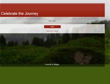 Tablet Screenshot of celebrate-the-journey.blogspot.com