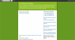 Desktop Screenshot of lunchline-lunchlady.blogspot.com