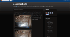 Desktop Screenshot of mk1escortrebuild.blogspot.com