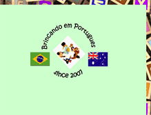 Tablet Screenshot of brincandoemportugues.blogspot.com