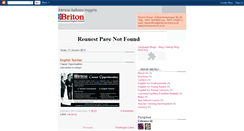 Desktop Screenshot of kursus-briton.blogspot.com