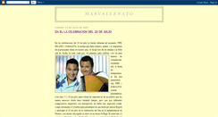 Desktop Screenshot of masvallenatolomejor.blogspot.com