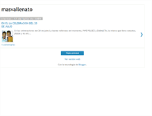 Tablet Screenshot of masvallenatolomejor.blogspot.com