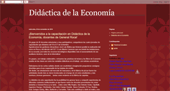 Desktop Screenshot of didacticadelaeconomia.blogspot.com