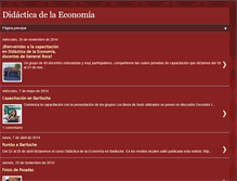 Tablet Screenshot of didacticadelaeconomia.blogspot.com