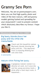 Mobile Screenshot of grannysexporn.blogspot.com