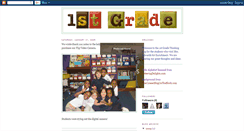 Desktop Screenshot of medwards1stgradethinkinglog.blogspot.com