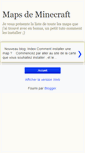 Mobile Screenshot of mapminecraft.blogspot.com