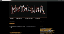 Desktop Screenshot of metalwarfco.blogspot.com