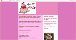 Desktop Screenshot of cakesbynadia.blogspot.com