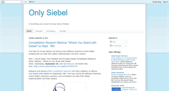 Desktop Screenshot of onlysiebel.blogspot.com