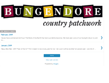 Tablet Screenshot of bungendorepatchwork.blogspot.com