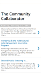 Mobile Screenshot of communitycollaborator.blogspot.com