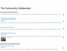 Tablet Screenshot of communitycollaborator.blogspot.com