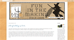 Desktop Screenshot of funinthemaking.blogspot.com