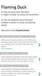 Mobile Screenshot of flamingduck.blogspot.com