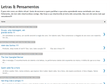 Tablet Screenshot of letraspensamentos.blogspot.com