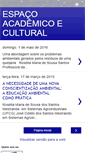 Mobile Screenshot of espacoacademicoecultural.blogspot.com