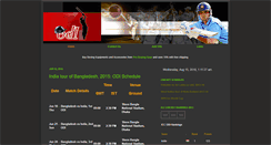 Desktop Screenshot of odi-cricinfo.blogspot.com