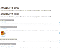 Tablet Screenshot of angelgift-angelgift.blogspot.com