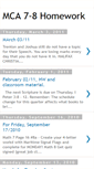 Mobile Screenshot of mca7-8hw.blogspot.com