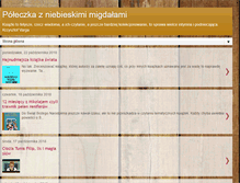 Tablet Screenshot of poleczkazmigdalami.blogspot.com