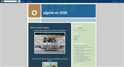 Desktop Screenshot of algerie2028.blogspot.com