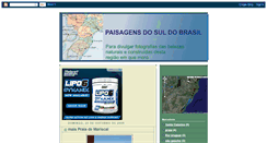 Desktop Screenshot of paisagensdosuldobrasil.blogspot.com