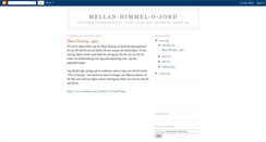 Desktop Screenshot of mellan-himmel-o-jord.blogspot.com