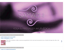 Tablet Screenshot of espacosamadhiyoga.blogspot.com