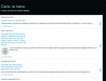 Tablet Screenshot of docteurcarie.blogspot.com