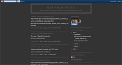 Desktop Screenshot of mza-architects.blogspot.com