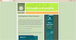 Desktop Screenshot of niceroombarcelona.blogspot.com