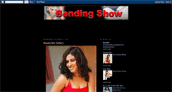 Desktop Screenshot of bendingshow.blogspot.com