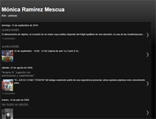 Tablet Screenshot of monicaramirezmescua.blogspot.com
