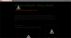 Desktop Screenshot of olivierrichard.blogspot.com