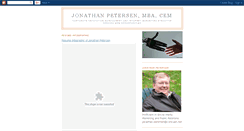 Desktop Screenshot of jonathanpetersen.blogspot.com