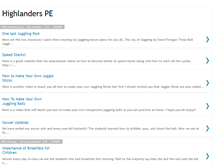 Tablet Screenshot of highlanderspe.blogspot.com