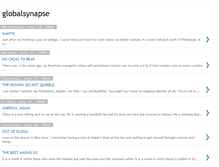 Tablet Screenshot of globalsynapse.blogspot.com