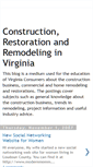 Mobile Screenshot of constructionbusinessinvirginia.blogspot.com