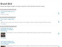 Tablet Screenshot of brunchbird.blogspot.com