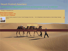 Tablet Screenshot of desert-festival-jaisalmer.blogspot.com