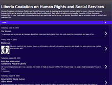 Tablet Screenshot of humanrightsliberia.blogspot.com
