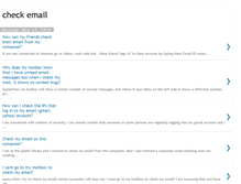 Tablet Screenshot of check-email3.blogspot.com