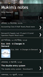 Mobile Screenshot of mukimsnotes.blogspot.com