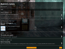 Tablet Screenshot of mukimsnotes.blogspot.com