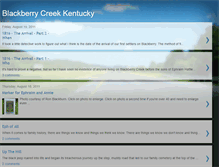 Tablet Screenshot of blackberrycreekky.blogspot.com